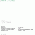 Water Licences and Conservation